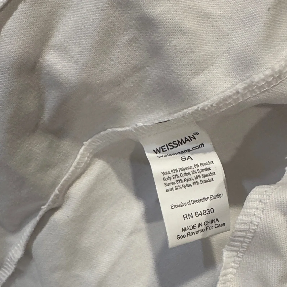 Weissman White and Black Dance Costume Set - Picture 9 of 9
